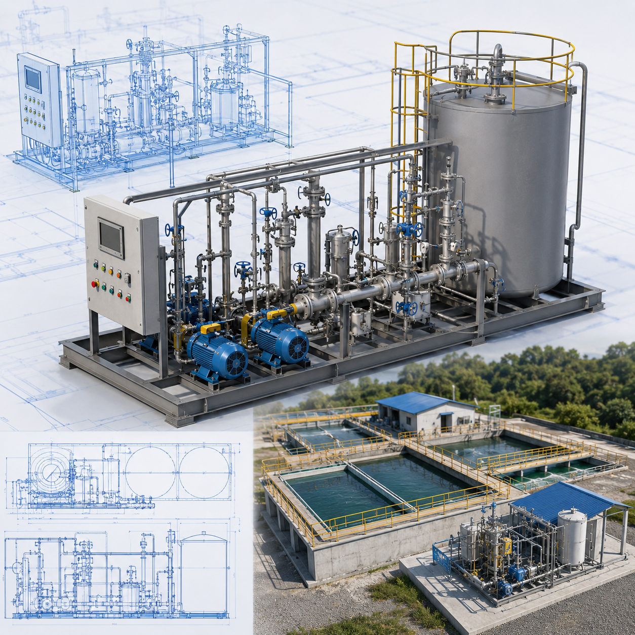 Diseño de Sistemas Industriales y/o Skids (Trasvase, PTAP)